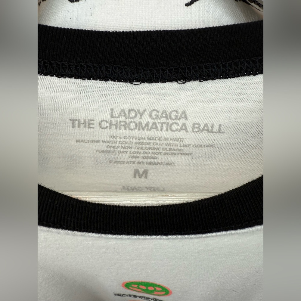 Lady Gaga chromatica ball White Ringer - Picture 3 of 10